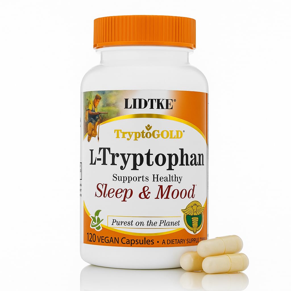 Lidtke Technologies L-Tryptofaan Capsules, 120 Tellen
