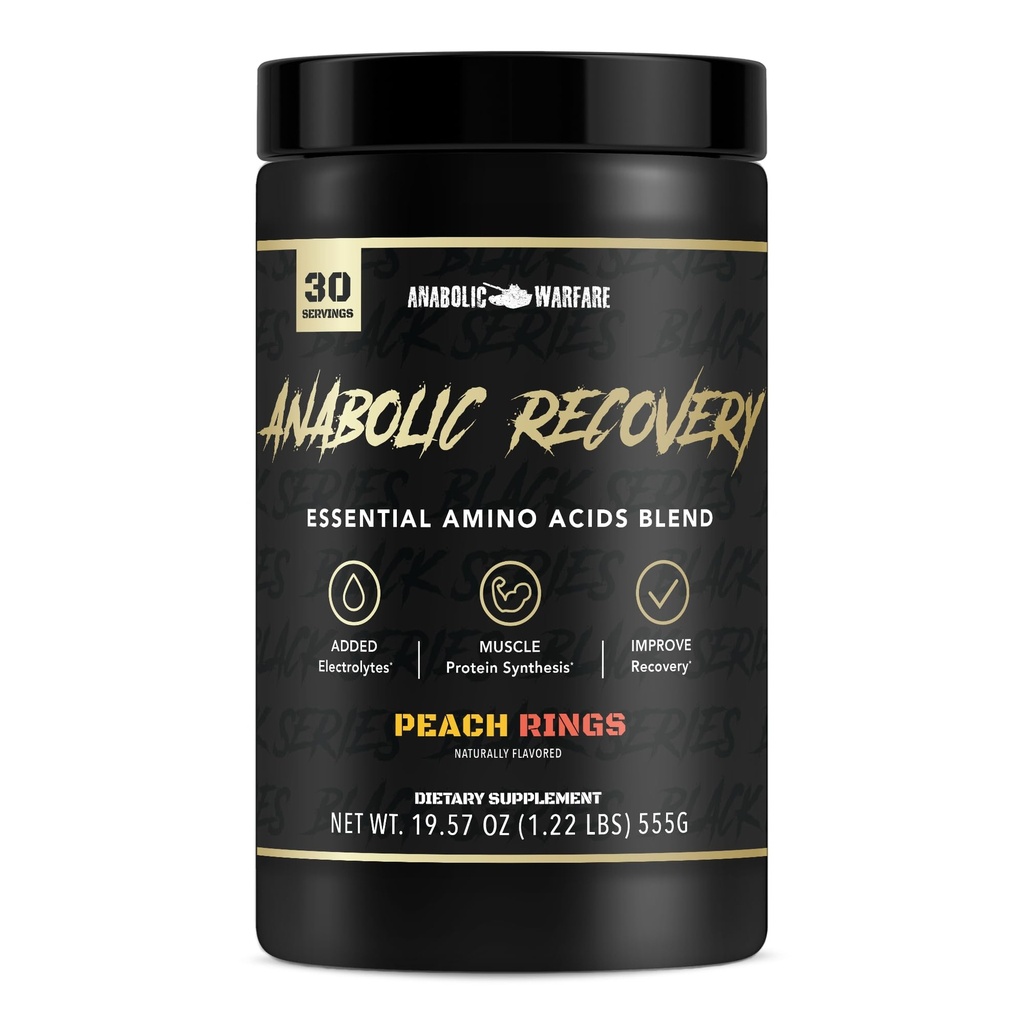 Anabole herstel, essentiële aminozuren, postworkout herstel, Premium Hydration, Build Muscle* (perzikringen, 30 porties)