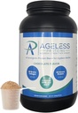 Chocolade Wei Proteïne Poeder en Collagen Peptiden voor volwassen volwassenen. Ondersteunt spieropbouw en gezamenlijke gezondheid met 24g eiwit, creatine, HMB, en vitaminen (30 Serves, chocolade)