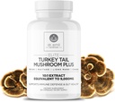 DR EMIL NUTRITION Turkey Tail Mushroom Capsules - Turkey Tail Mushroom Supplement for Immunity & Gut Health - Elite Formula with Lion's Mane, Chaga, Reishi & Maitake