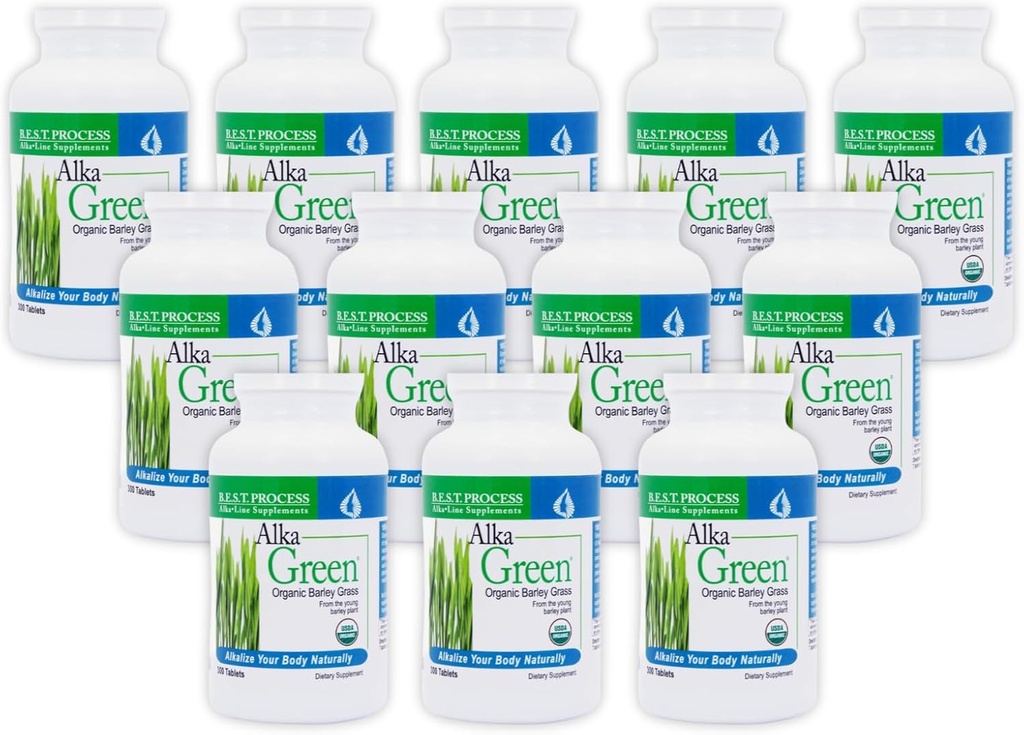 Alka•Green Tablets (12 Pack) Best Process Allyne 