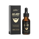 Baardgroei olie met Biotine Cafeïne, stimuleren baardgroei Serum voor gezichtsbehandeling, het bevorderen van de haargroei voor mannen vollere mannelijke dikke mannelijke baard Gift
