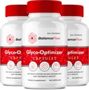 Balance Flow Glyco Optimizer Supplement Capsules, BalanceFlow Health & Wellness Support Pills - Maximum Strength, Balance Flo All Natural Advanced Formula, BalanceFlo Pills Reviews (3 Pack)