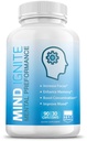 Mind IgniteTM Mental Performance 16 Ingrediënten - Extra Strength Nootropic Brain Supplement voor Focus, Energie, Geheugen, Helderheid, Concentratie & Meer