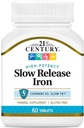 21e eeuw Slow Release Iron Tablets, 60 Tel VERPAKKING VAN 2 - Verpakking mei Vary