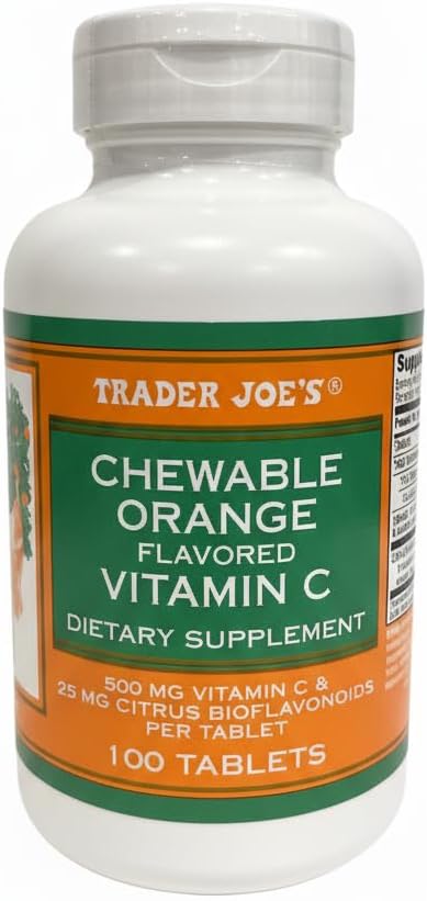 Handelaar Joe's Kauwbare Oranje Gearomatiseerde Vitamine C