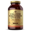 Solgar Calcium Magnesium citraat, 250 tabletten - Ondersteunt gezonde botten en tanden - Ondersteuning van skeletspierstelsel en zenuwstelsel - Zeer absorbeerbaar - Niet-GMO en Veganistisch - 50 porties