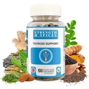 Strength & Spices - Thyroid Support, Jodium Supplement met Maca Root, Sea Kelp, Brazilië Noten en Ashwagandha, 60 Capsules