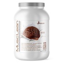 Metabolische Voeding - Musclean - Milkshake, Wei High Protein Meal Replacement, Maintenance Nutrition, Low Carb, Keto Diet, Digestieve Enzymen, Chocolade, 2,5 Pond (25 ser)