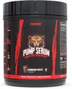 Enorme supplementen Pump Serum, Stim Free Pre Workout en Nitric Oxide Booster om Focus, Pumps, Fulness met Geen Cafeïne, L-Citrulline, GlycerPump, L-Tyrosine, Nitrosigine (Strawberry Mojito) te verbeteren