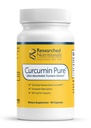 Onderzoekd Voedingsmiddelen Curcumine Pure - Klinisch onderzocht Curcumine Extract, 46x Meer Absorbeerbaar dan Traditioneel Kurkuma Extract (60 Vegan Turmeric Capsules)