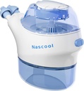 Neus Irrigatiesysteem met 50 zoutpakketten, elektrische Neti Pot Neus Cleaner Sinus Sinse Machine voor Sinus Relief Neus Congestie Runny Neus