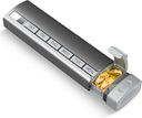 Travel Pill Organizer Weekly, 1 keer per dag,Upgrade Premium Aluminium Legering Dagelijkse pil Box 7 Dag, Portable Metal Pill Case, leuke pil houder om vitamines, geneesmiddelen, pillen, supplementen (Grijs)