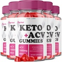 rize labs - Pro Fast Keto+ACV Gummies voor geavanceerde gewichtsverlies, alle natuurlijke Keto Plus Apple Cider Vinegar 1000mg supplement, helpt bij het verminderen van buikvet, voor extra sterkte (300 Gummies)