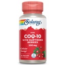 SOLARAY Pure CoQ-10 200 mg Gezonde hartfunctie & Cellular Energy Support 