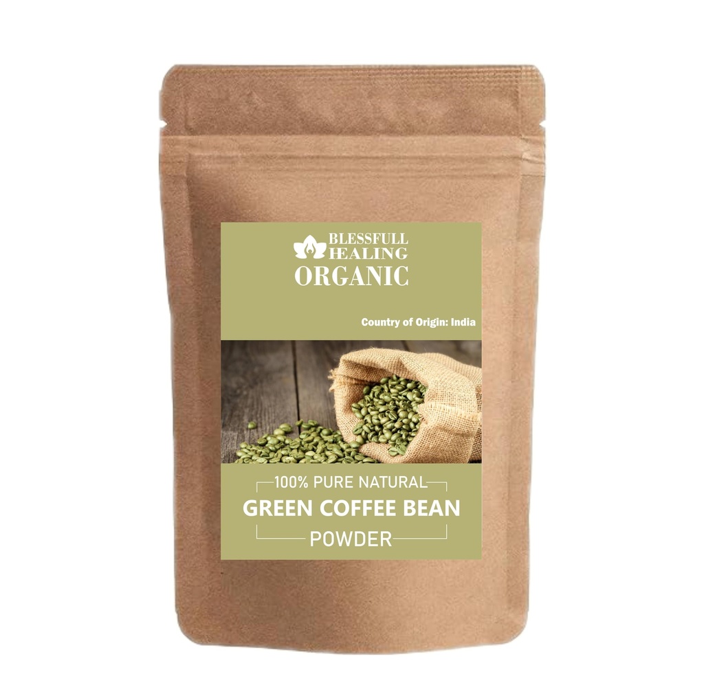 Biologische Green Coffee Bean Powder 100% Pure Natural 100 Gram / 3,52 oz