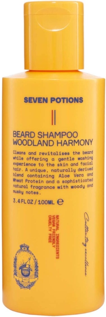 ZEVEN KUNSTEN Baard Shampoo voor mannen 