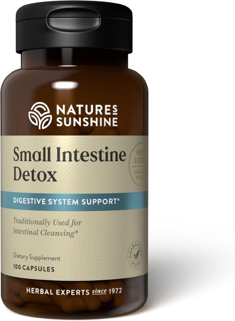 Nature's Sunshine Small Intestine Detox, 100 Capsules 
