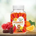 Kids Vitamin C - Immune System Booster Gummies with Bear Shaped - Immune System Support Vitamins Supplement for Adults & Kids - Vitamin C & Acerola Extract, 60 Count (Pack of 1)