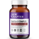 Nieuw hoofdstuk Omega-3 Complex, 1000mg Softgels, Visolie Supplement Wild Alaska Zalm voor hart, hersenen, oog, gewrichts- en huidgezondheidsondersteuning - 30 Tellen