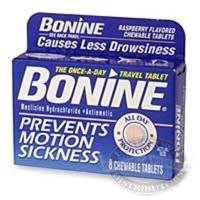 Bonine kauwtabletten voor de ziekte van de beweging 50100187 16 pk