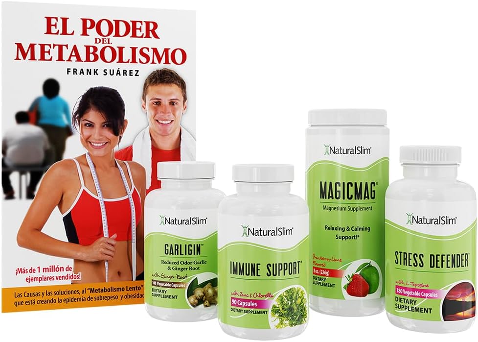 NaturalSlim Immune Support Kit - Complete Set van Immune System Booster Supplementen - Packs van gezonde vitamines en mineralen om uw immuniteit te versterken - helpt verhogen lichaam natuurlijke gezondheid verdediging