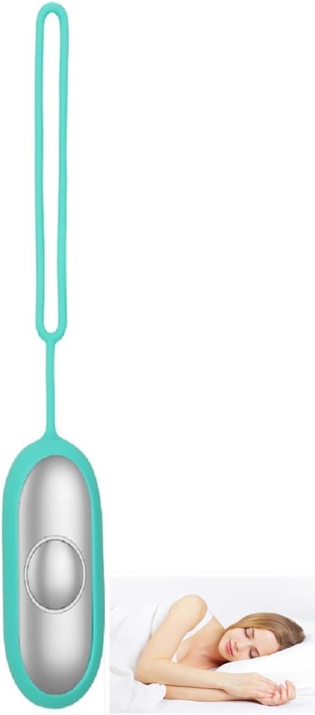 Intelligente slaaphulpmachine met verstelbare druk voor angstverlichting, verbetering van slaap en snelle slaap - blauw