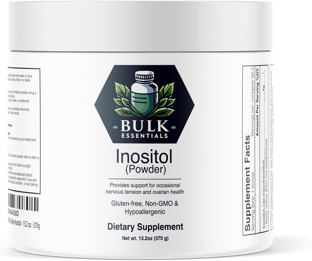 Generieke Bulk Essentials Inositol (Powder) - met Myo-Inositol - 13,2 oz - 370g