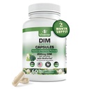 Dim Estrogeen Supplement voor Hormone Harmony & Skin Health, 2 maand supply - 200 mg diindolylmethaan voor Metabolismebalans, Menopauze, Mood Support w Bioperine voor hogere absorptie