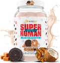 ALPHA LION Superhuman Wei Proteïne Poeder, Grote Proeverij Pure Wei Proteïne Isolaat, Lage Carb, Lage Suiker, Geen Bloat Post Workout, Spierherstel & Groei (28 Servers, Cookie Collision)