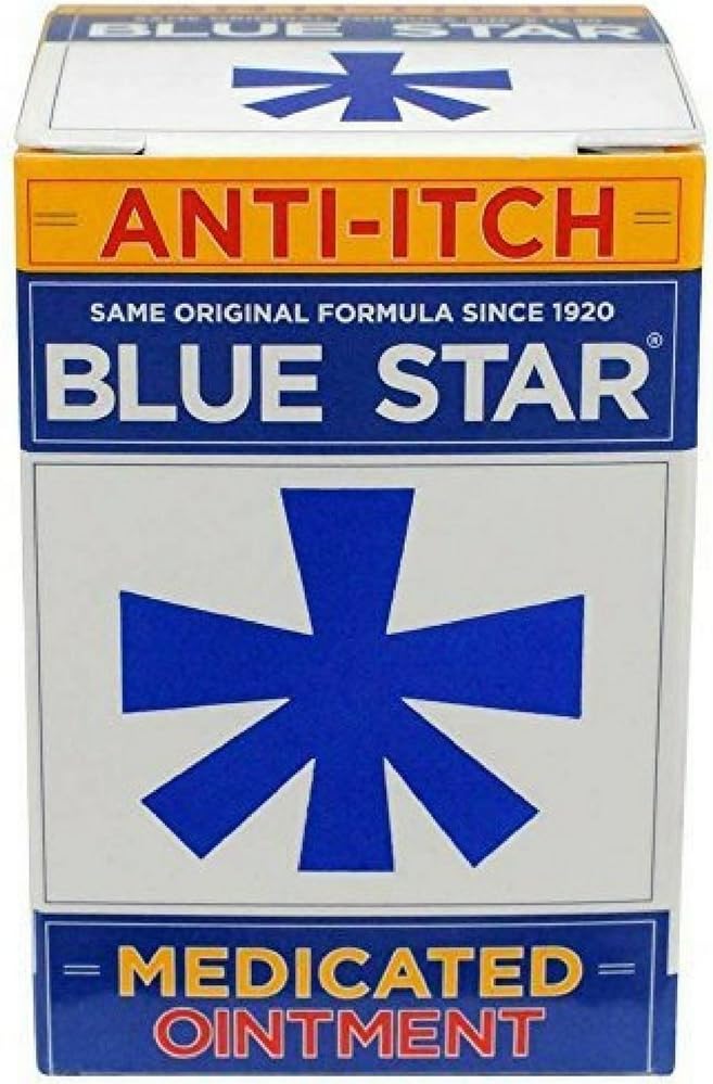 Blue Star Anti-Itch Gemedicineerde Zalf 2 oz (verpakking van 10)