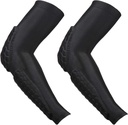 GUOZI Arm Elleboog Mouwen, [2 Pack] Honeycomb Crashproof Arm Elleboog Pads voor jongeren Volwassen Sport Voetbal Basketbal Volleybal