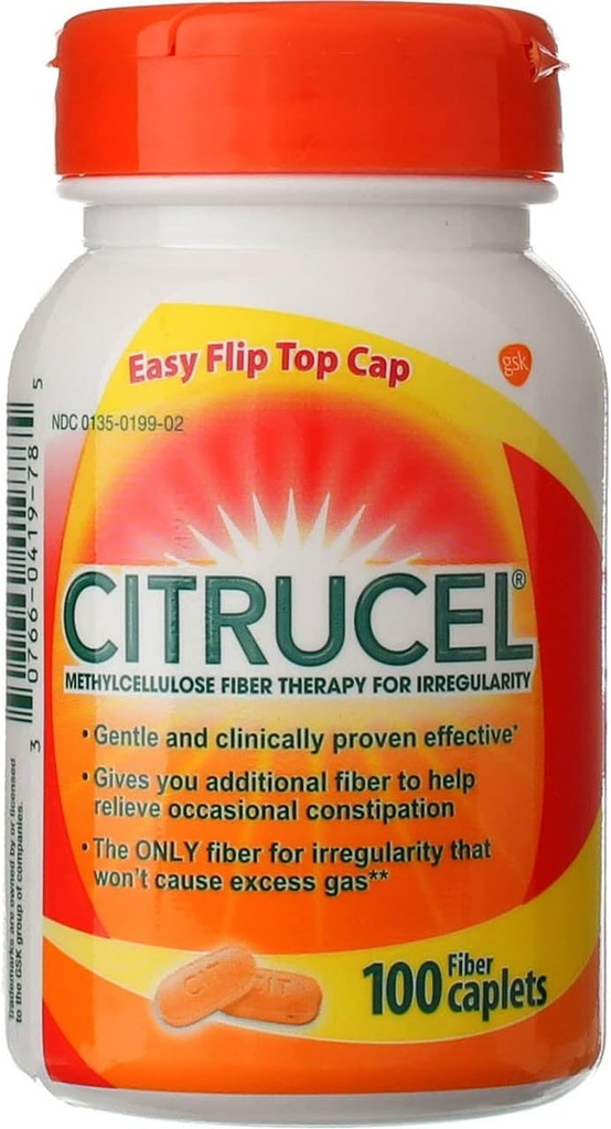 CITRUCEL Caplets Maat 100ct Cirucel Caplets 100ct
