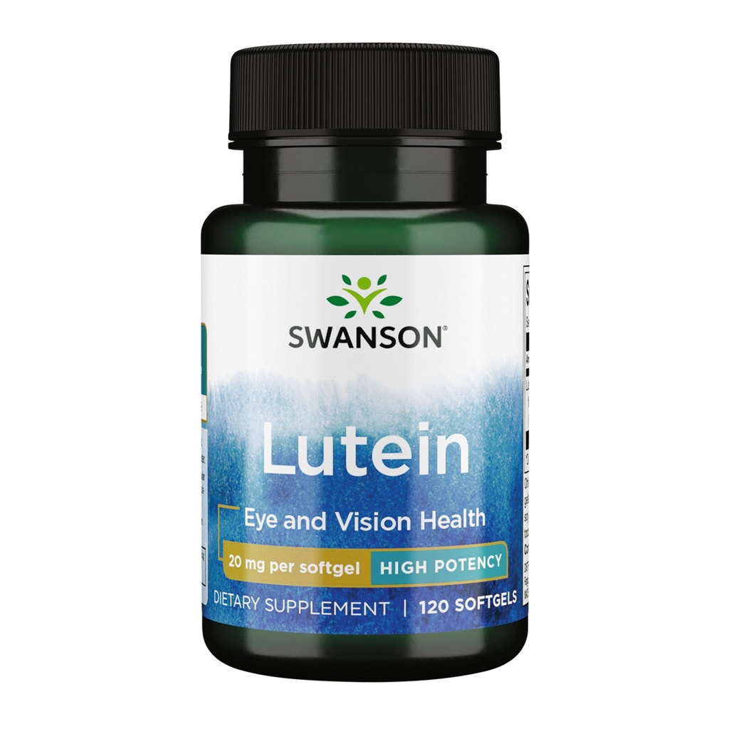 Swanson Lutein 20 Milligrammen 120 Sgels