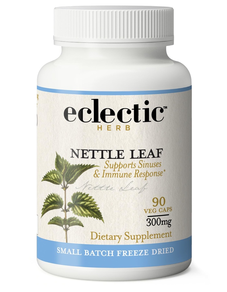 Eclectic Herb - Raw Freeze Gedroogde Netelblad Capsules 
