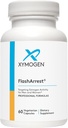 XYMOGEN FlashArrest - Targets Estrogen Activity for Both Men + Women - Hop Extract + Norway Spruce Extract - Helpt verlichten Normale Menopausale Symptomen zoals Hot Flashes (60 capsules)