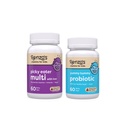 Renzo's Vitaminen Gelukkige Tummies Bundle, Probiotica voor kinderen en Picky Eater Kids Multivitamine