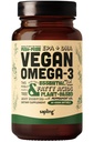 Vegan Omega 3-supplement - DHA & EPA-vetzuren op basis van planten - Carrageenvrij, alternatief voor visolie, ondersteunt hart, hersenen, gezamenlijke gezondheid - duurzaam gegenereerde algen - 60 Softgels
