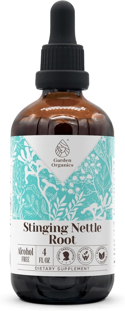 Stingerende Nettle Root Alcoholvrije natuurlijke Tinctuur Extract, Immuun System Booster, Liquid Drops Gemaakt van 100% (4 fl oz)