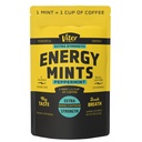 Viter Energie Extra sterkte Cafeïnated Mints 80mg Cafeïne, B Vitaminen, Suikervrij. (Peppermint, 8oz, Bulk Bag)