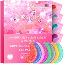 Under Eye Patches (24 Pairs) - Eye Gel Pads for Rimpels, Puffy Eyes, Dark Circles, Eye Bags, Natural Collageen Eye Gels Pads, Under Eye Mask Patches for Refreshing, Revitalising