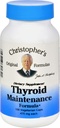 Christopher's schildklieronderhoud - 485 mg - 100 Vegetarische capsules