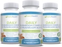 Dagelijkse gezondheid 10 paddo Blend Complex Alle natuurlijke extract Vegan vriendelijk 180 Veg capsules