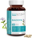 Biovitalia Natural Bacopa Supplement Capsules ondersteunt Hersenfunctie 1000mg - 60 Capsule