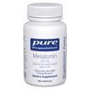 Pure Encapsulations Melatonine 0,5 mg - Natural Sleep Helper for Bedtime - Regulates Sleep-Wake Cycle - 0,5 mg Melatonine - Vegan & Non-GMO - 180 Capsules