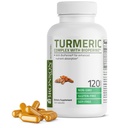 Bronson Kurkuma Curcumin met BioPerine - High Potency Premium Joint Support met 95% gestandaardiseerde Curcuminoïden - Non-GMO Capsules met Black Pepper - 120 Tellen