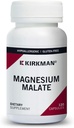 Kirkman - Magnesium Malate 800 mg - 120 capsules - Ondersteunt rustgevende slaap - Relaxes Zenuwen & spieren - Hypoallergeen
