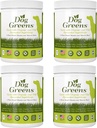 Biologisch plantaardig supplement voor huid, jas, spijsvertering en immuungezondheid bij honden (12 oz); natuurlijk, holistisch en vet goedgekeurd, Toevoegen aan hondenvoeding, zelfgemaakte hondenvoeding, raw dog food, veganistisch, 4 Pack