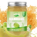 ACEYO (12 OZ) Irish Sea Moss Gel Biologische Raw Vegan Sousop smaak 102 Vitaminen en mineralen Wild Geoogste Non-GMO Immune & Digestie Ondersteuning