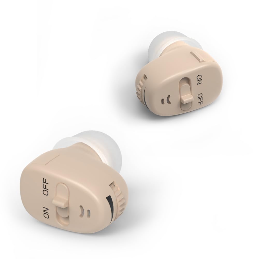 Hoorversterker voor Aids Hearing, Premium Comfort Design en bijna onzichtbaar (A Pair)